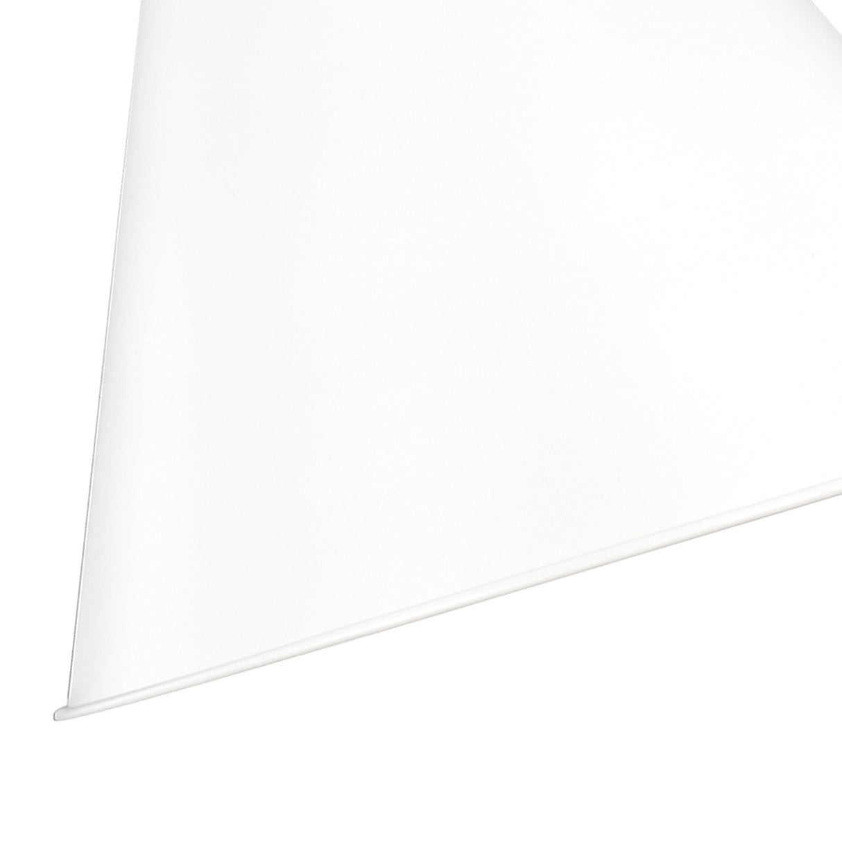 Classon Medium Pendant 16", Matte White and Modern Brass