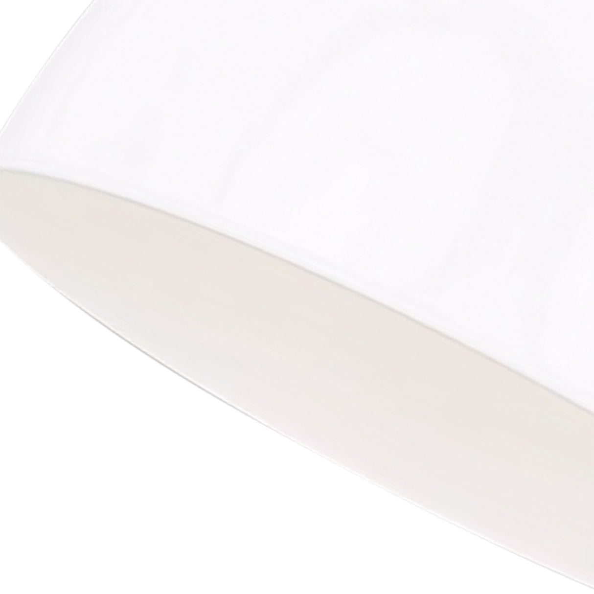 Rodney Large Pendant 18", Matte White and Polished Nickel