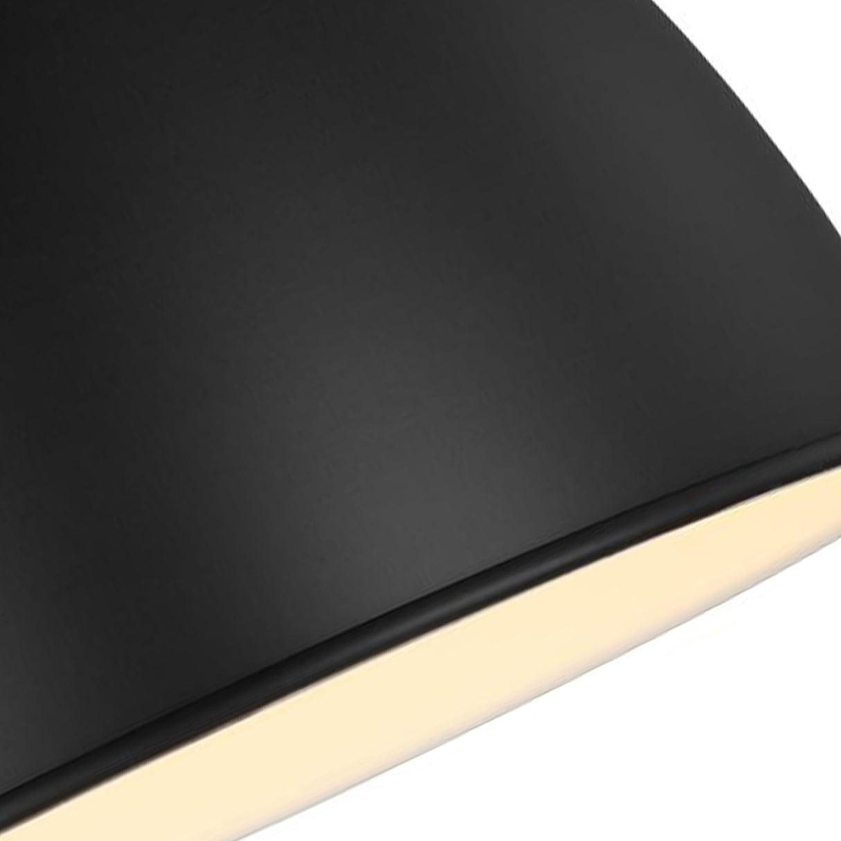 Rodney Medium Pendant 16", Matte Black and Modern Brass