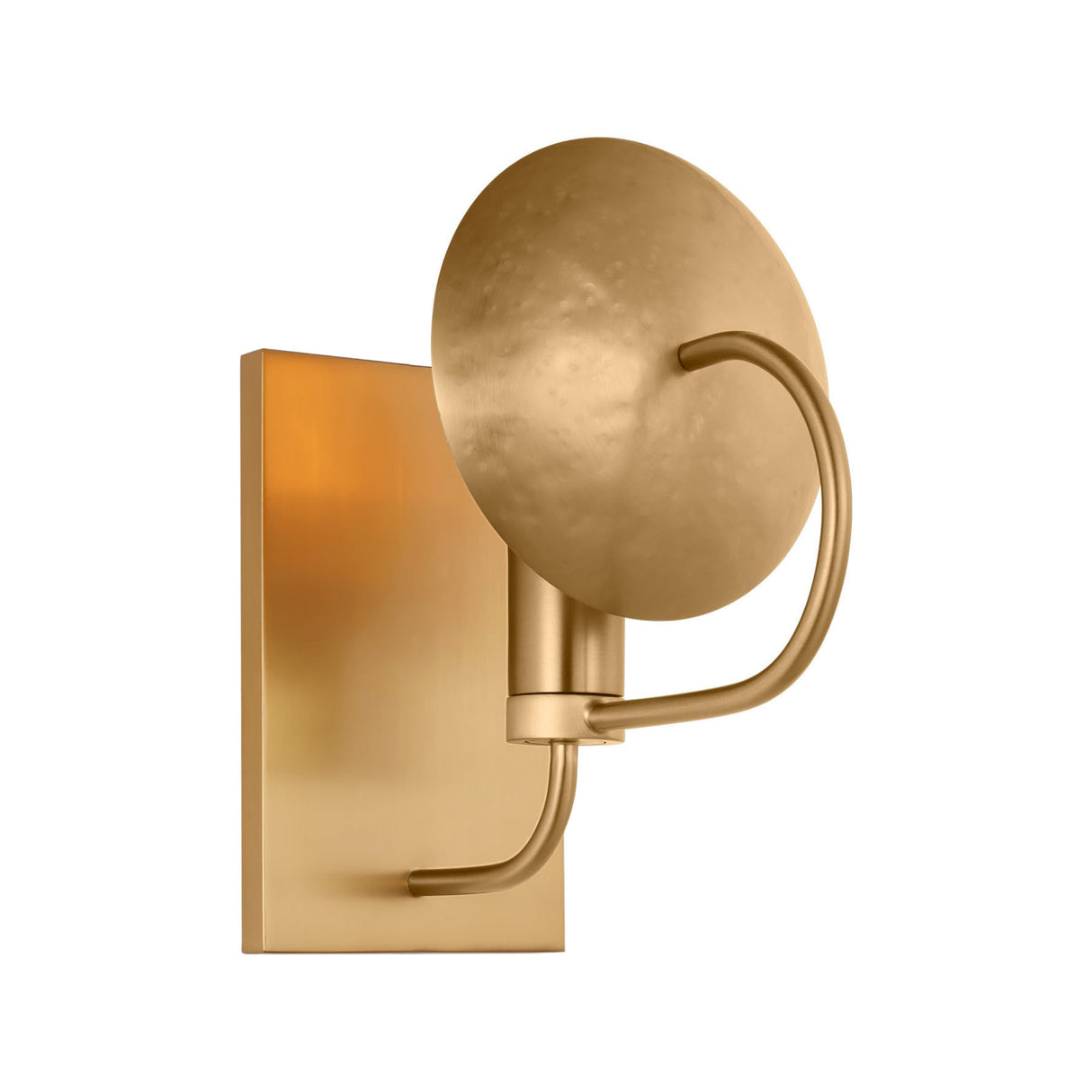 Arlen Wall Sconce 10", Modern Brass