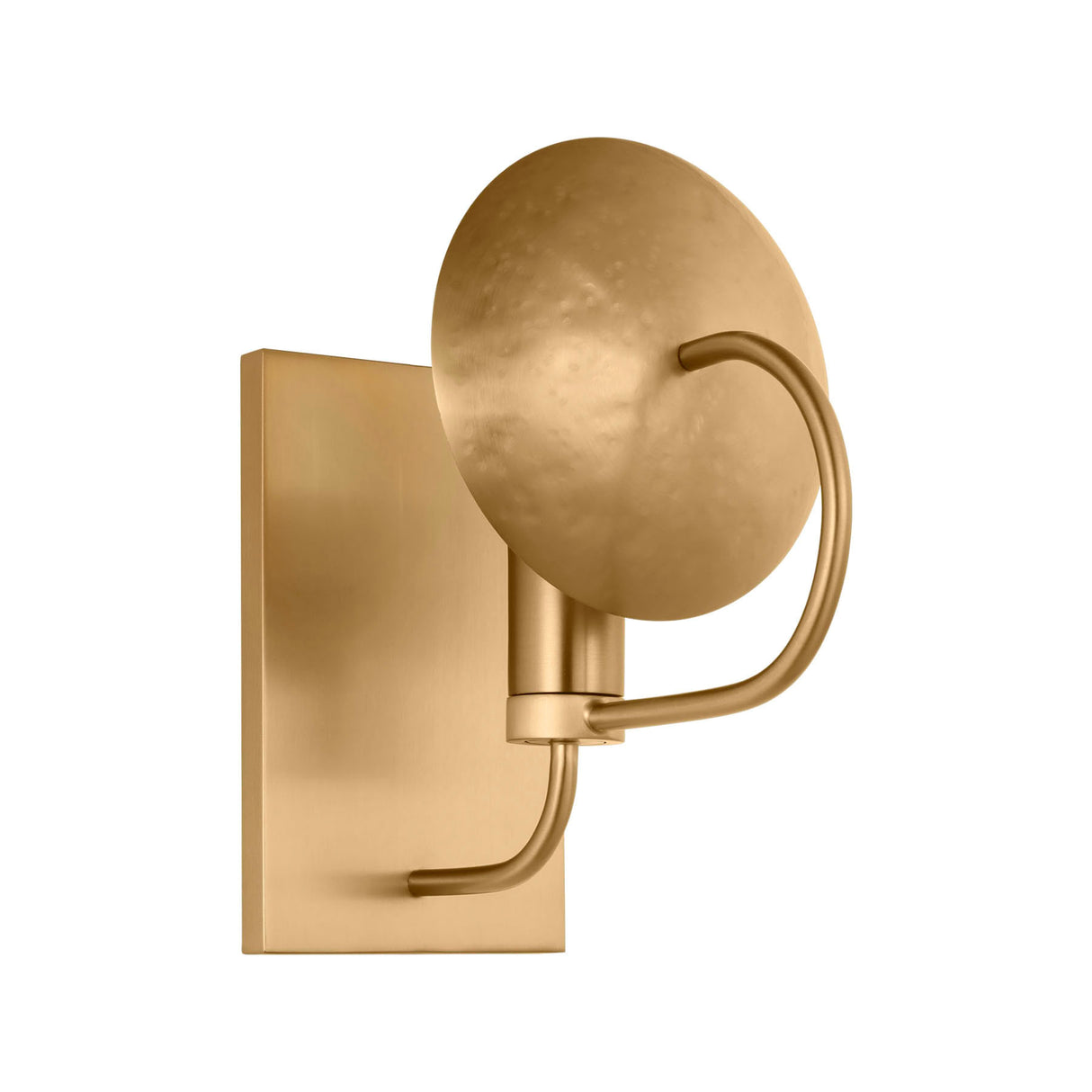 Arlen Wall Sconce 10", Modern Brass