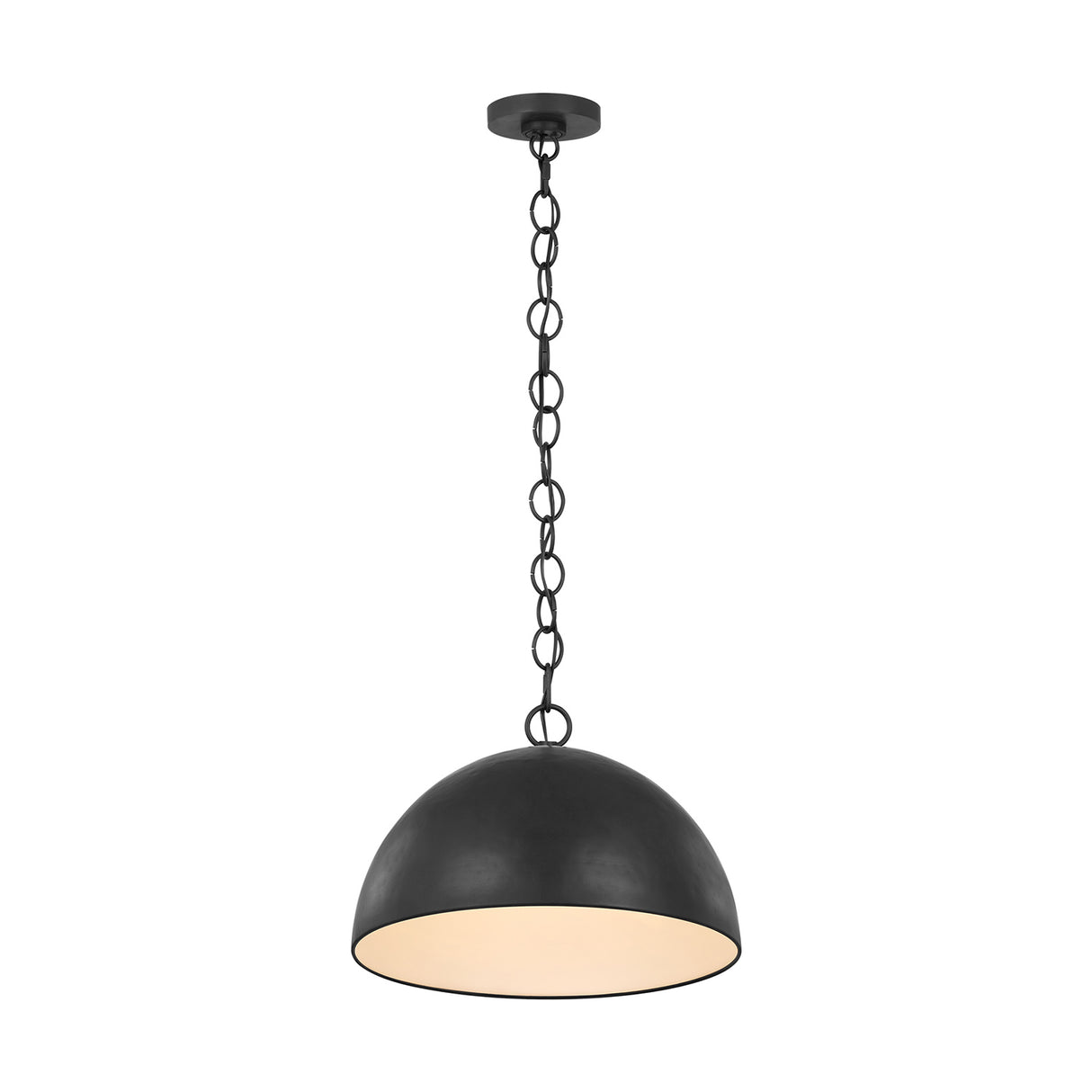 Arlen Medium Pendant 15", Aged Iron