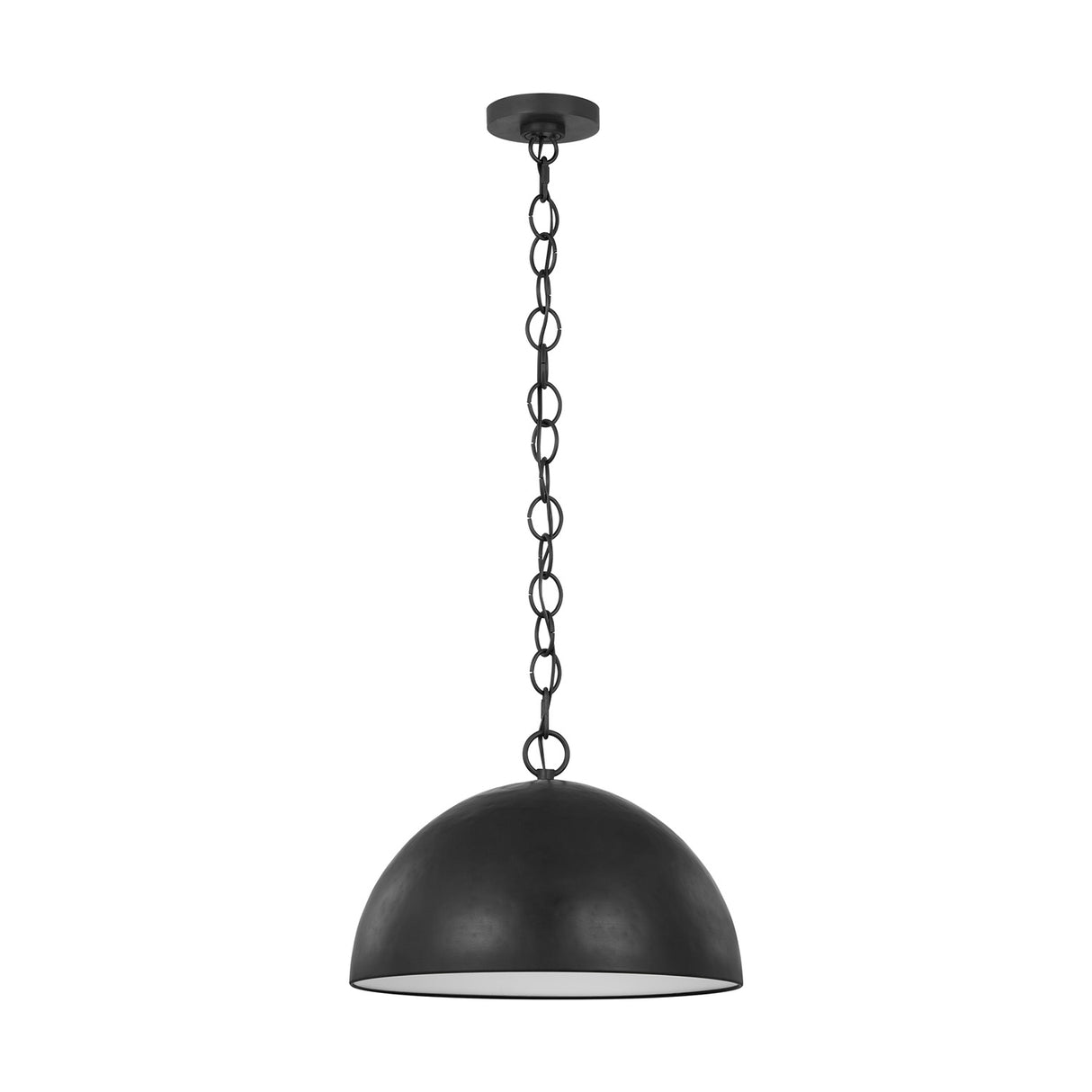 Arlen Medium Pendant 15", Aged Iron