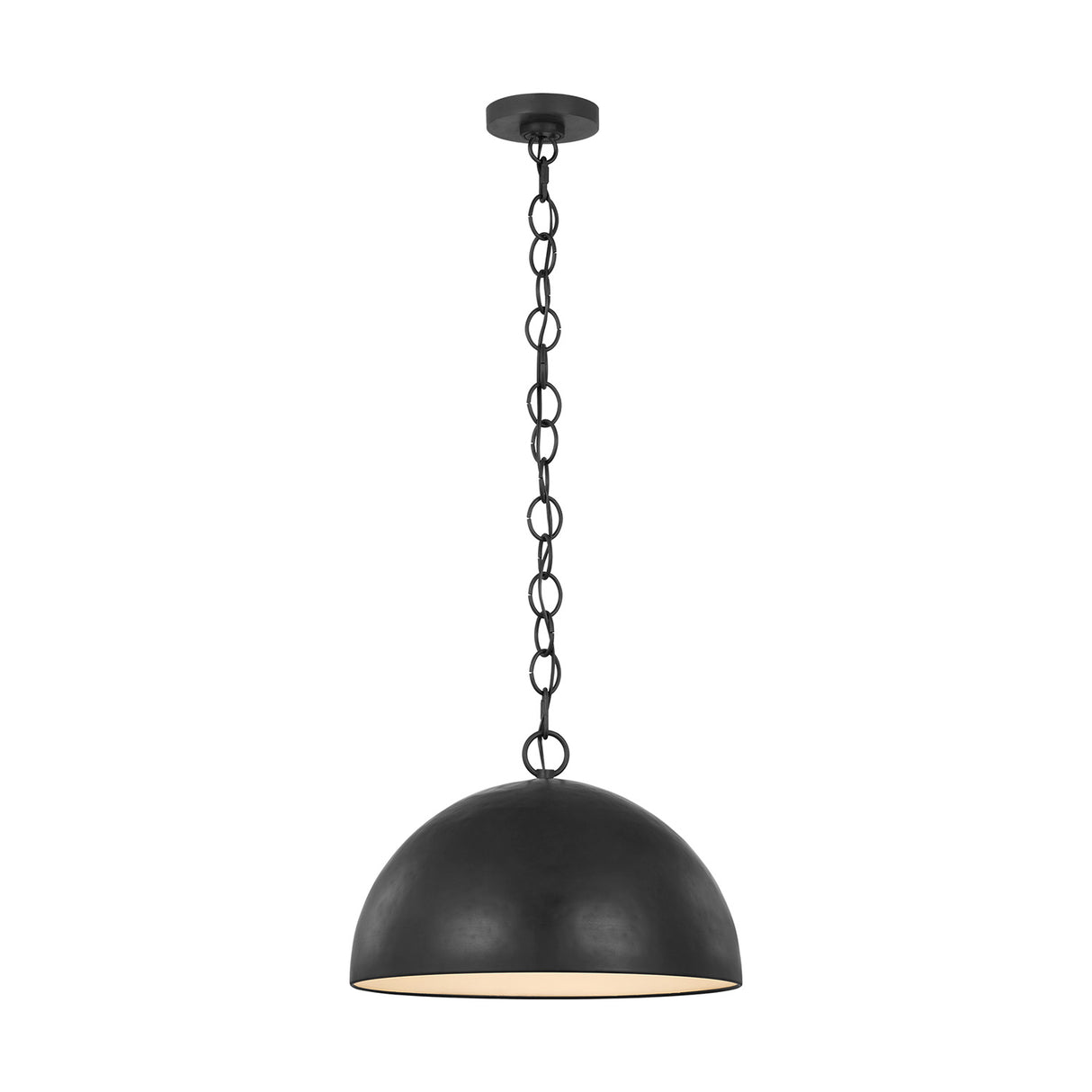 Arlen Medium Pendant 15", Aged Iron