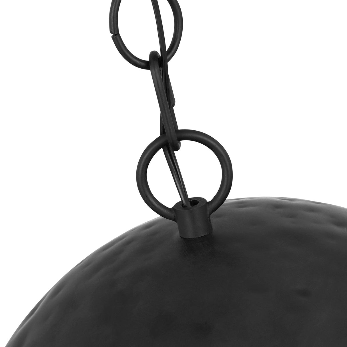 Arlen Medium Pendant 15", Aged Iron