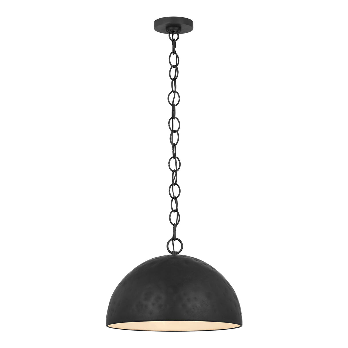 Arlen Large Pendant 24", Aged Iron