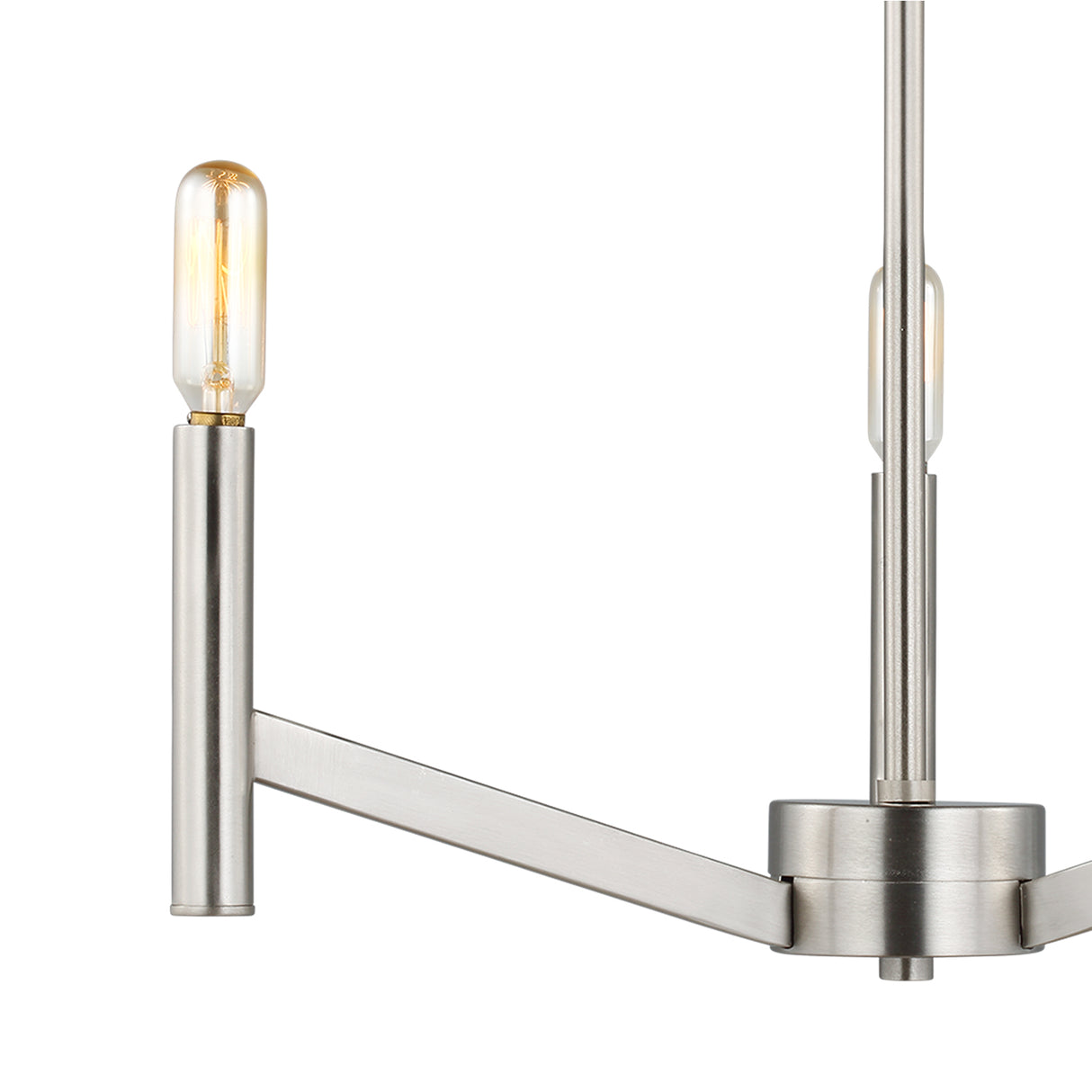 Foster 3 Light Pendant 18", Brushed Nickel