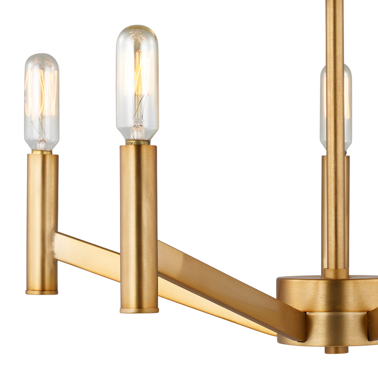 Foster Semi-Flush 18", Satin Brass