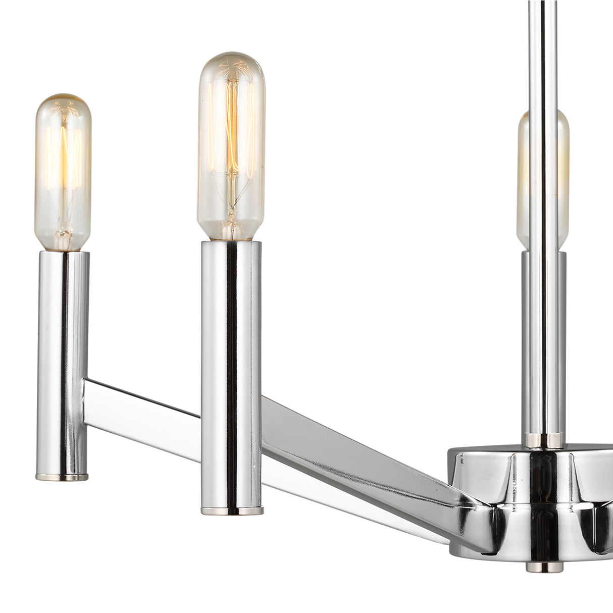 Foster Semi-Flush 18", Chrome