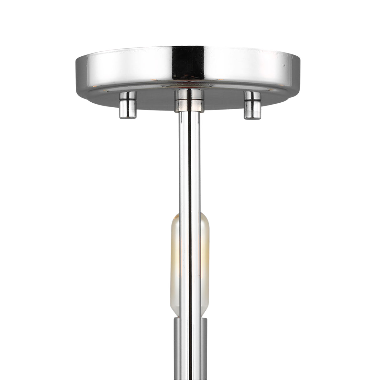 Foster Semi-Flush 18", Chrome