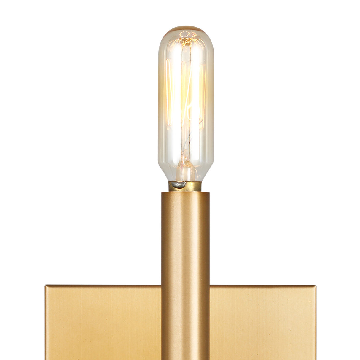 Foster Wall Sconce 9", Satin Brass