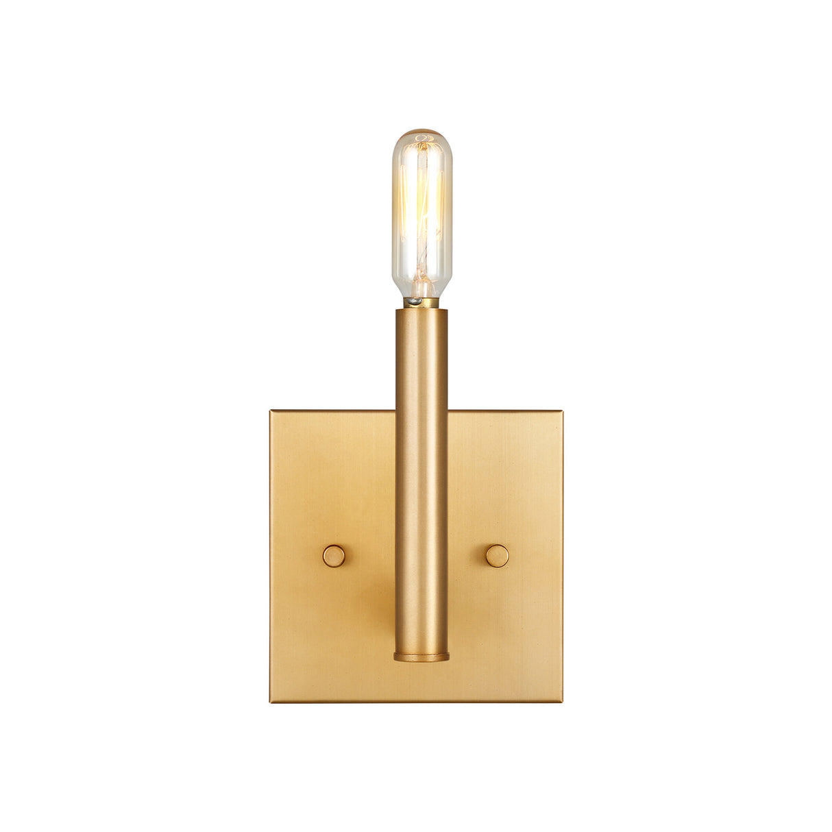 Foster Wall Sconce 9", Satin Brass