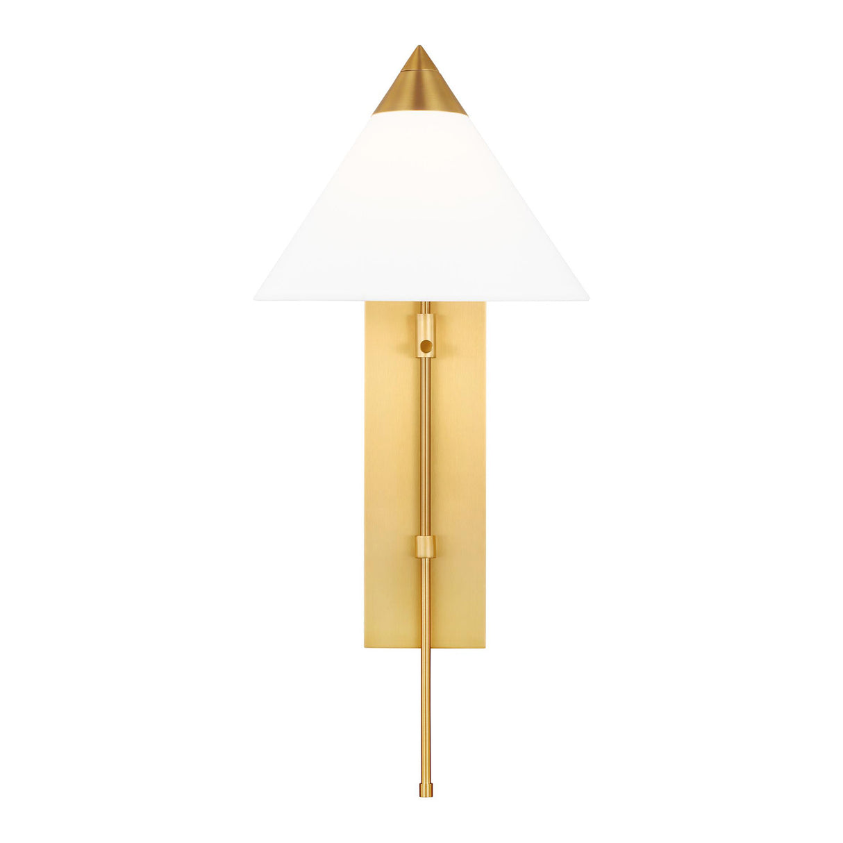 Hester Wall Sconce 26", Modern Brass