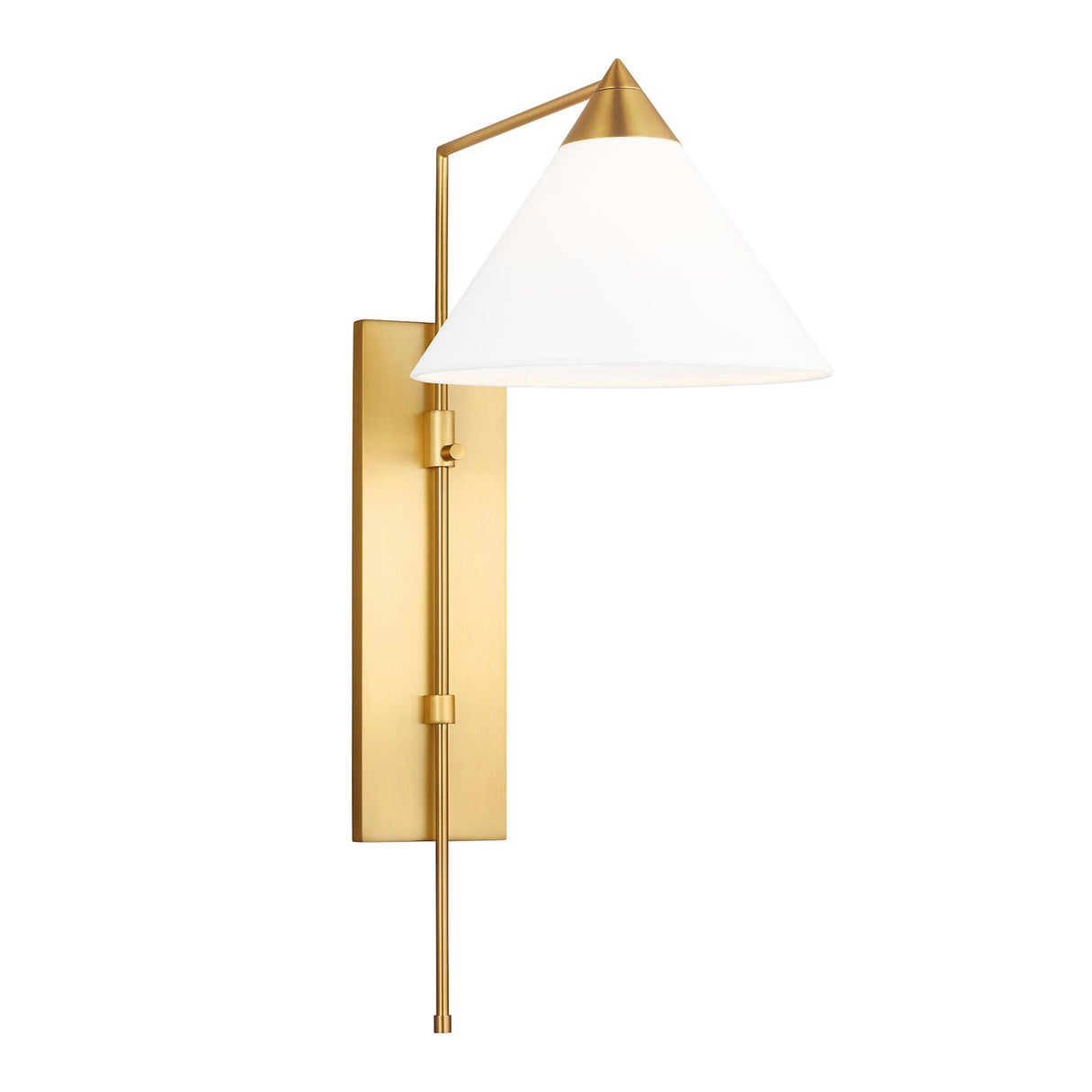 Hester Wall Sconce 26", Modern Brass