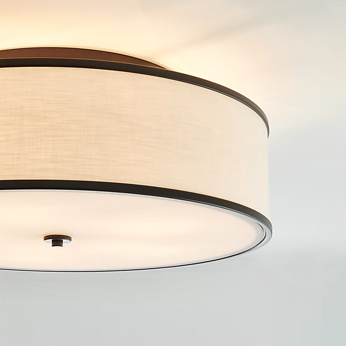 Walker Large Flush Mount 30", Old Bronze