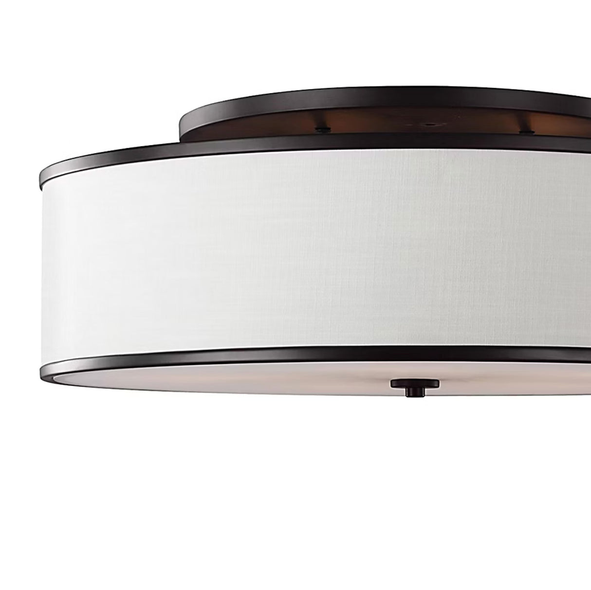 Walker Large Flush Mount 30", Old Bronze