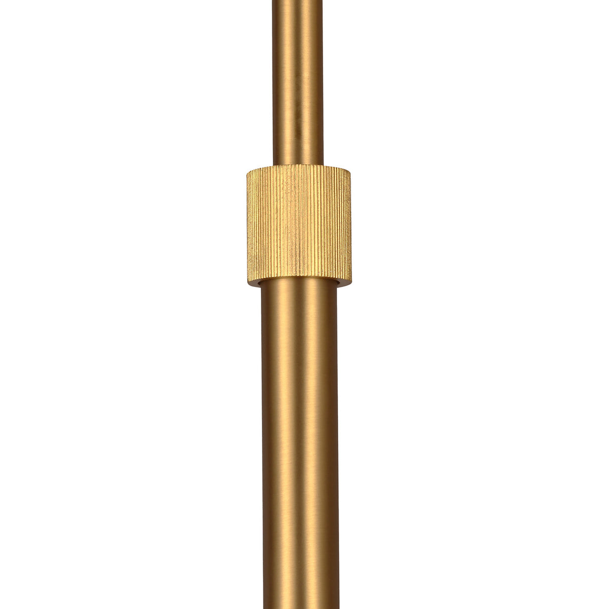 Langdon Floor Lamp, Modern Brass