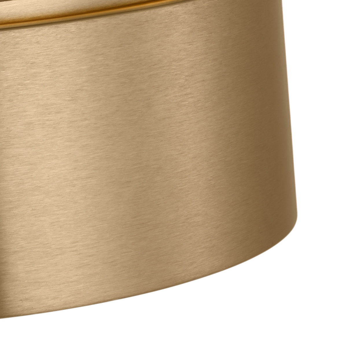 Neal Small Flush Mount 10", Satin Brass