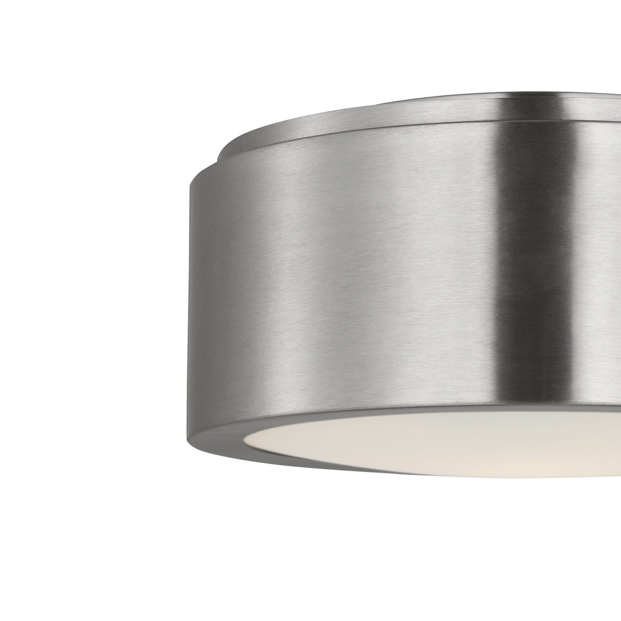 Neal Small Flush Mount 10", Brushed Nickel