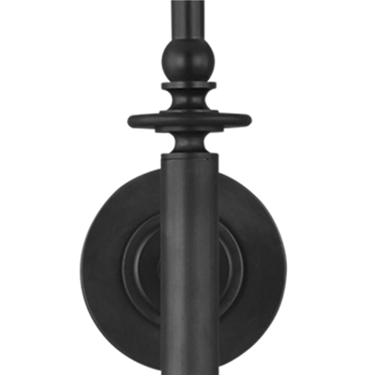 Emerson Wall Sconce 28", Aged Iron