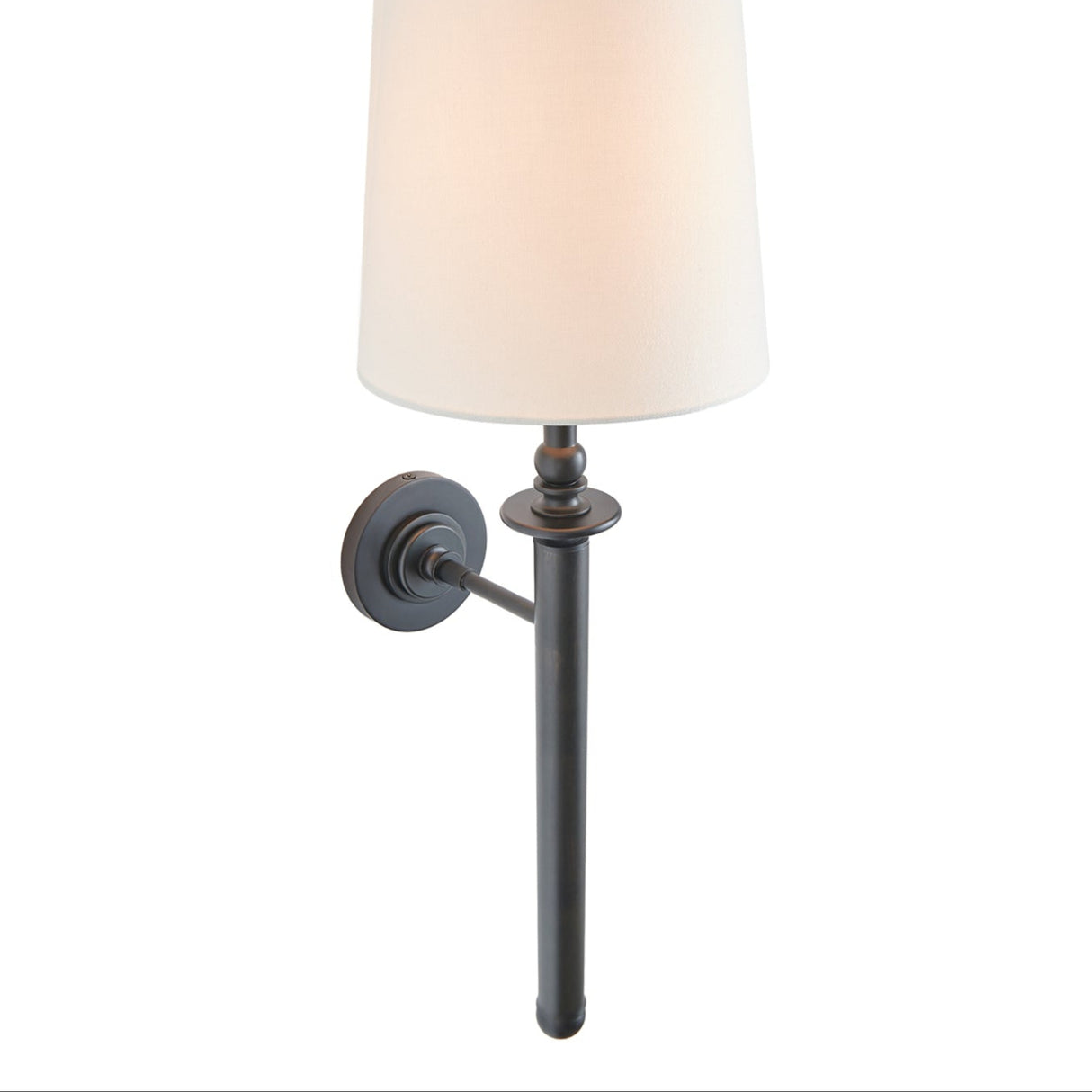 Emerson Wall Sconce 28", Aged Iron