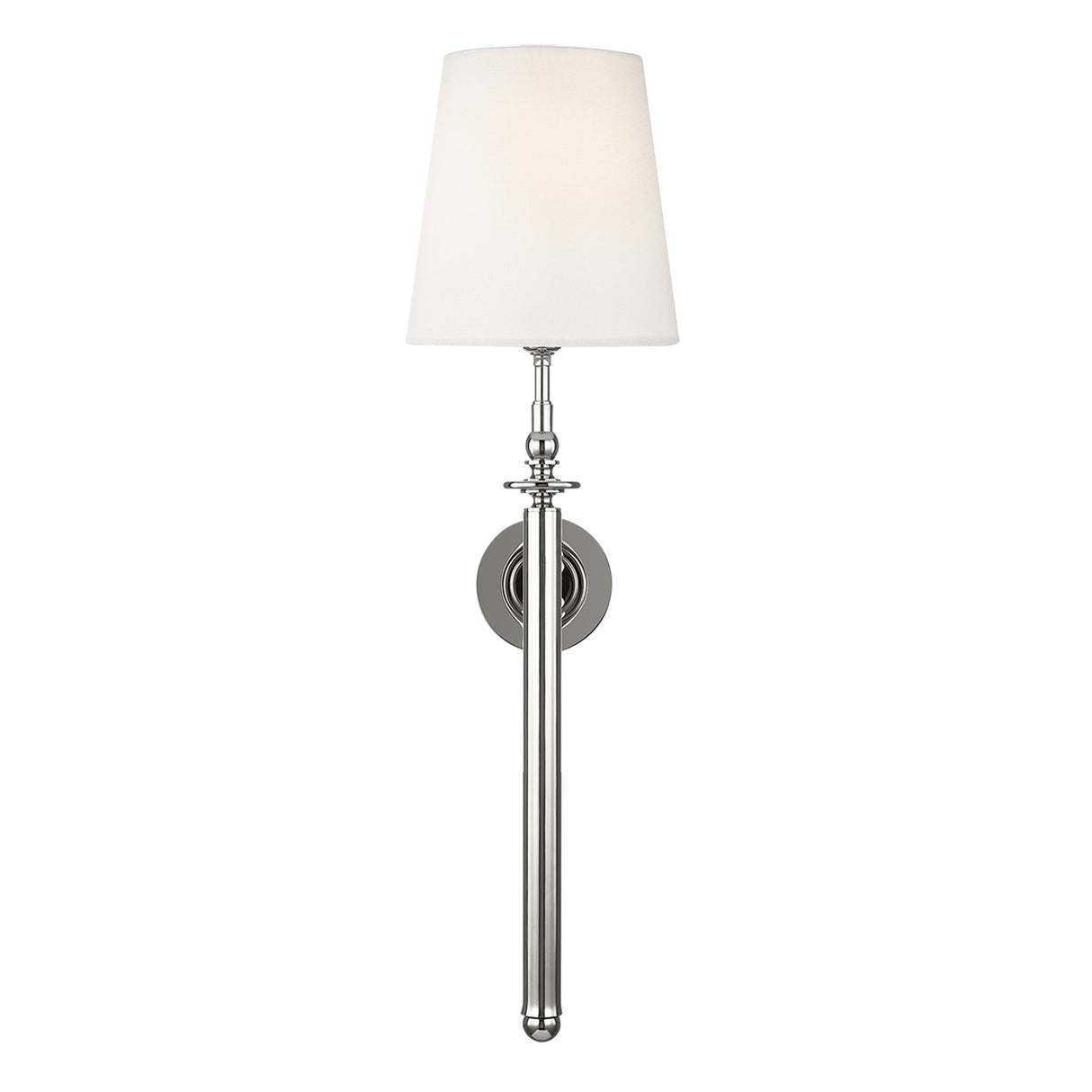 Emerson Wall Sconce 28", Polished Nickel