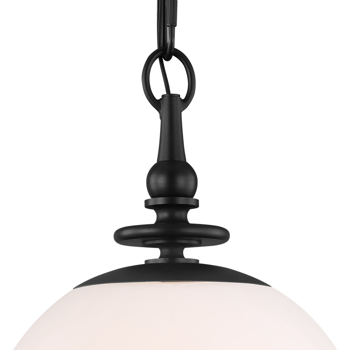 Emerson Medium Pendant 11", Aged Iron