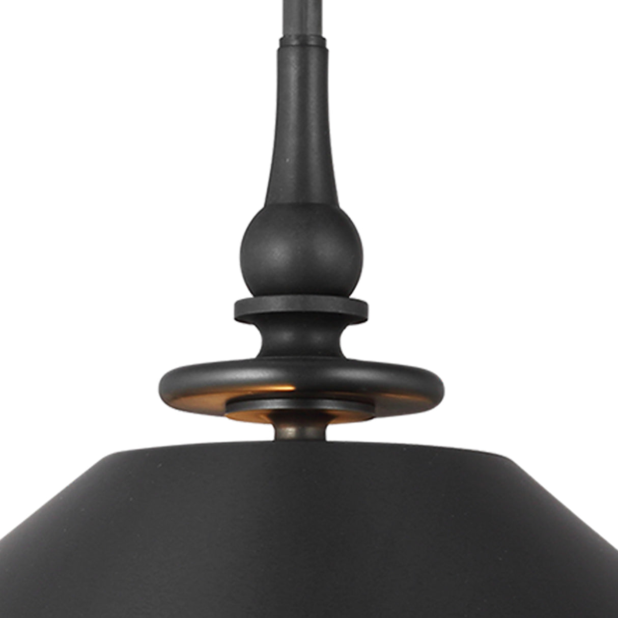 Emerson Conical Pendant 24", Aged Iron