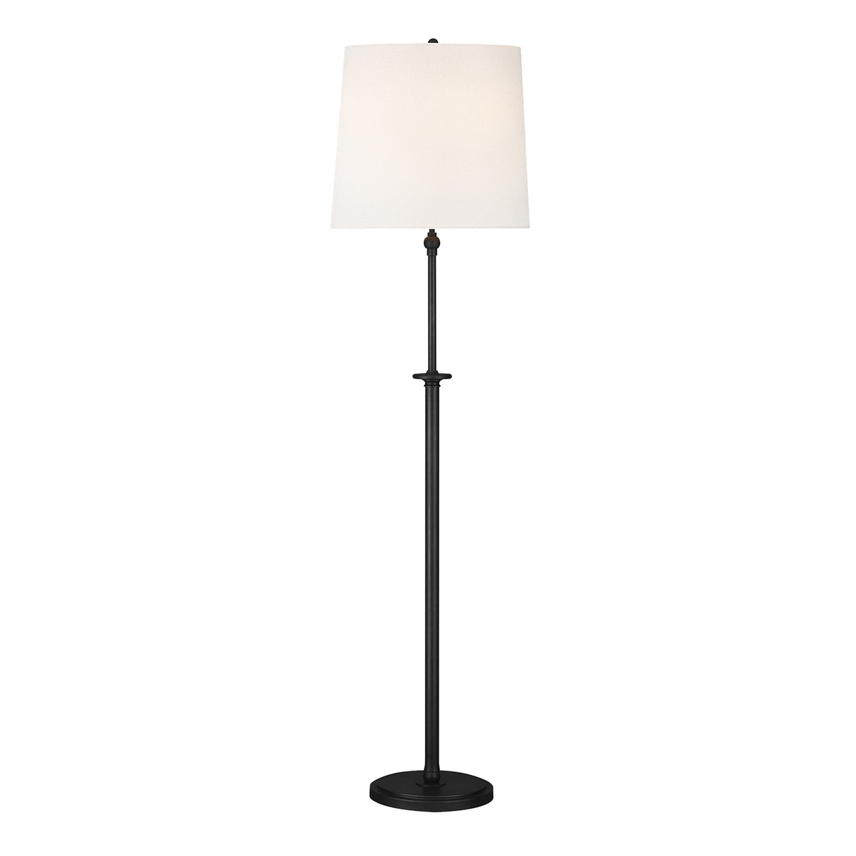 Emerson Floor Lamp, Aged Iron