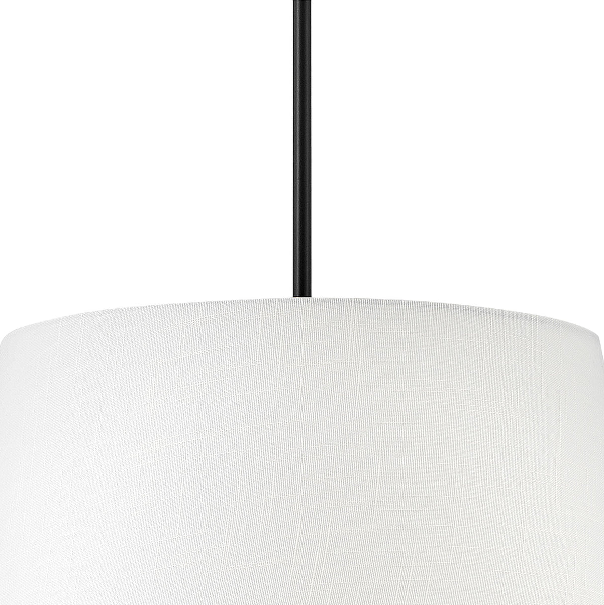 Declan Large Pendant 20", Black
