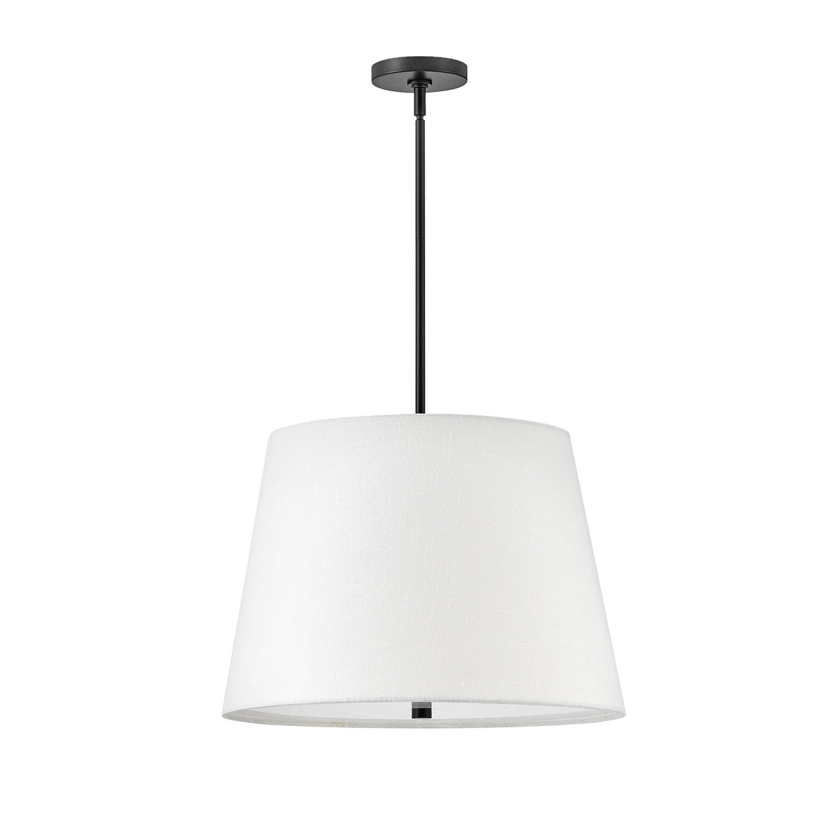 Declan Large Pendant 20", Black