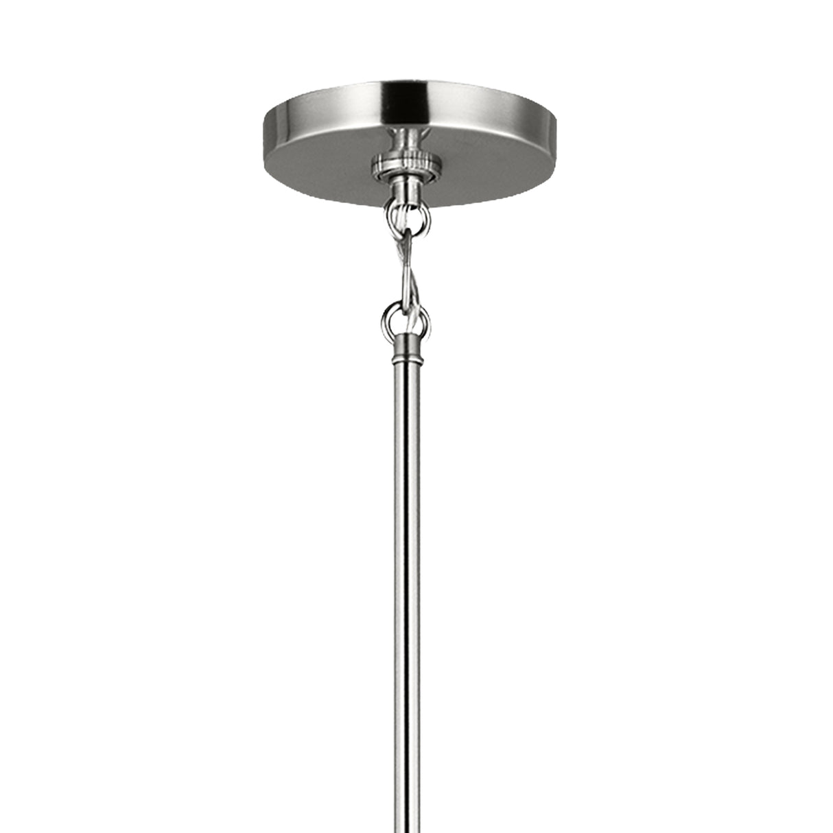 Remington 5 Light Chandelier 26", Brushed Nickel