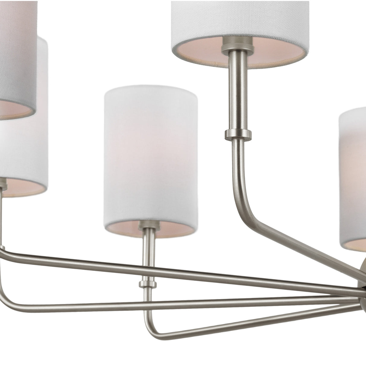 Remington 9 Light Chandelier 36", Brushed Nickel