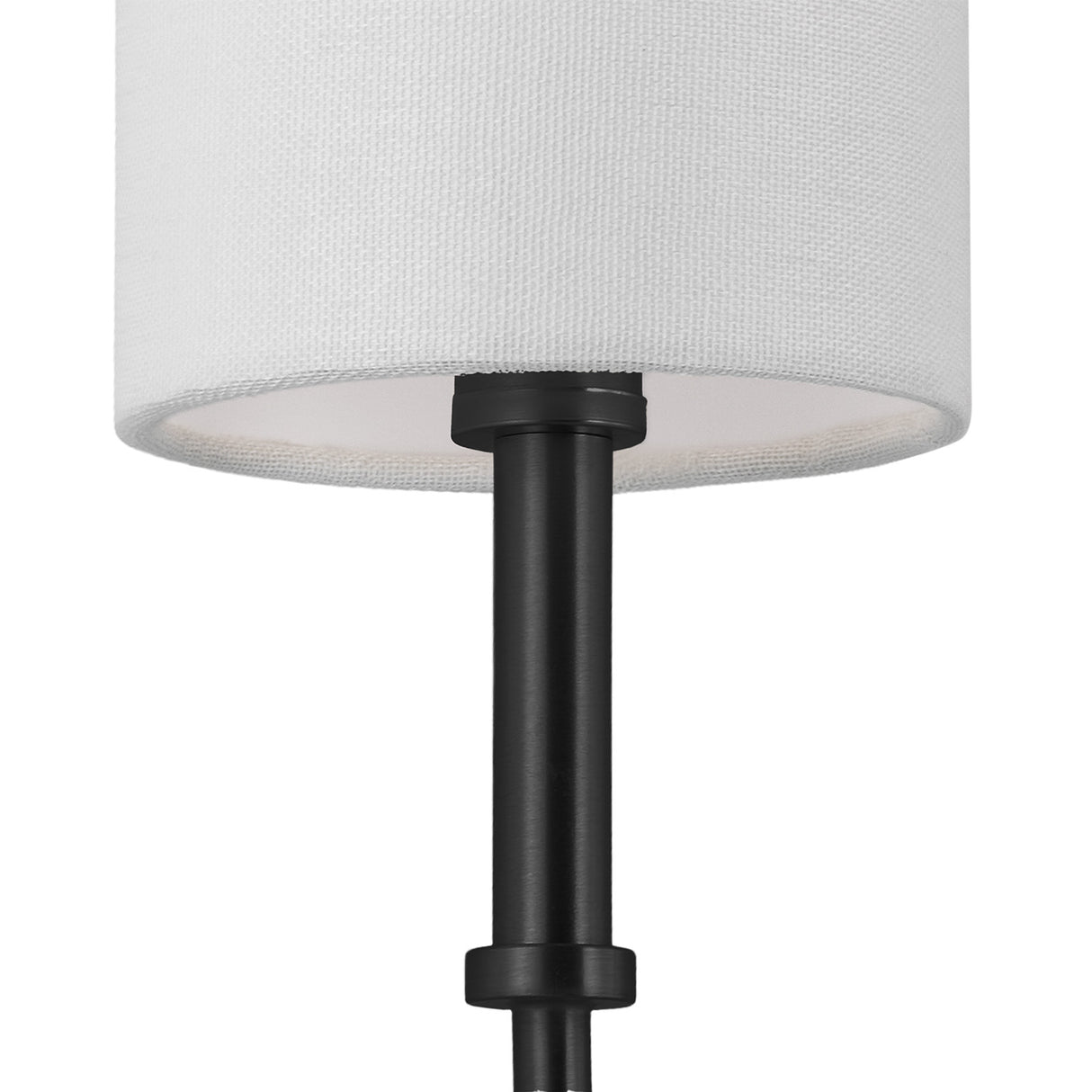 Remington 6 Light Linear Chandelier 44", Matte Black