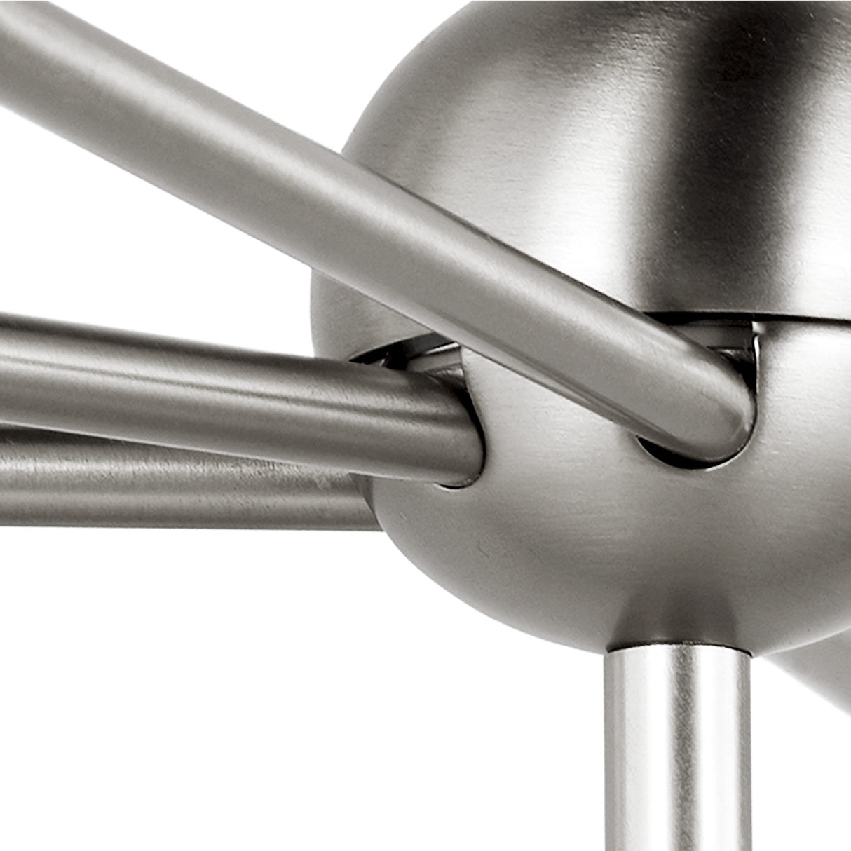 Remington 6 Light Linear Chandelier 44", Brushed Nickel