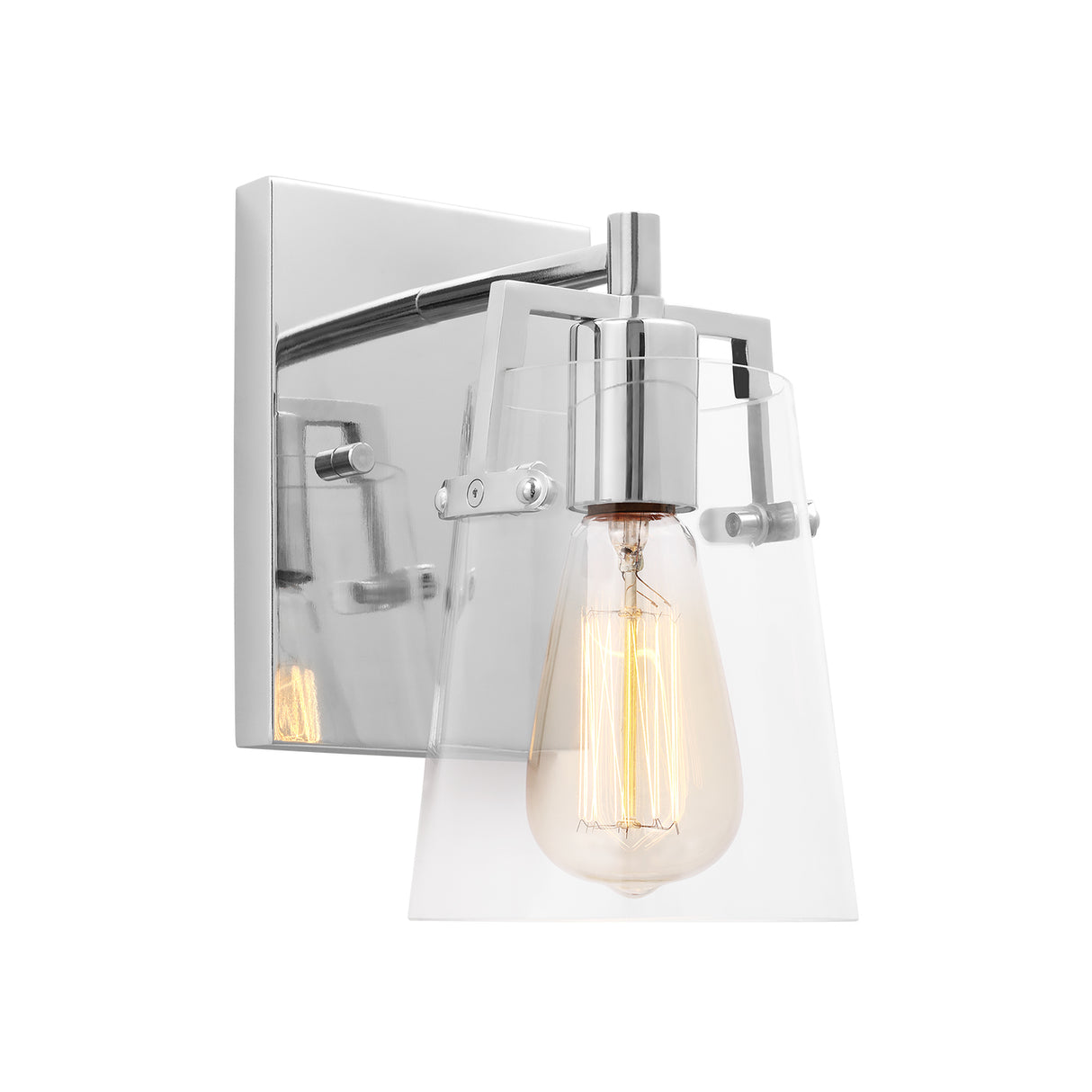 Glyn Wall Sconce 9", Chrome