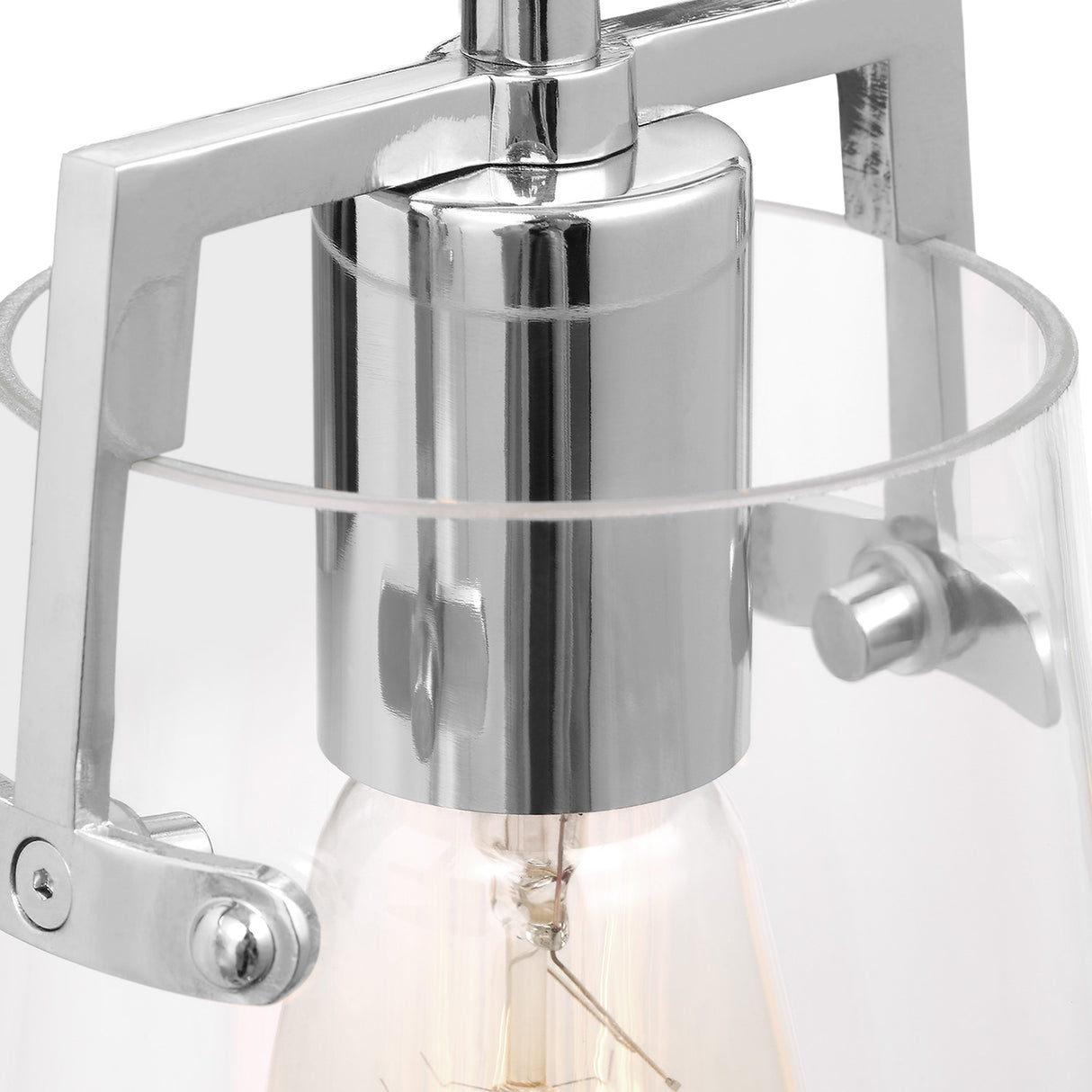 Glyn 3 Light Vanity, Chrome