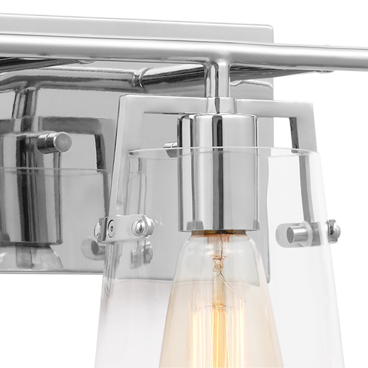 Glyn 3 Light Vanity, Chrome