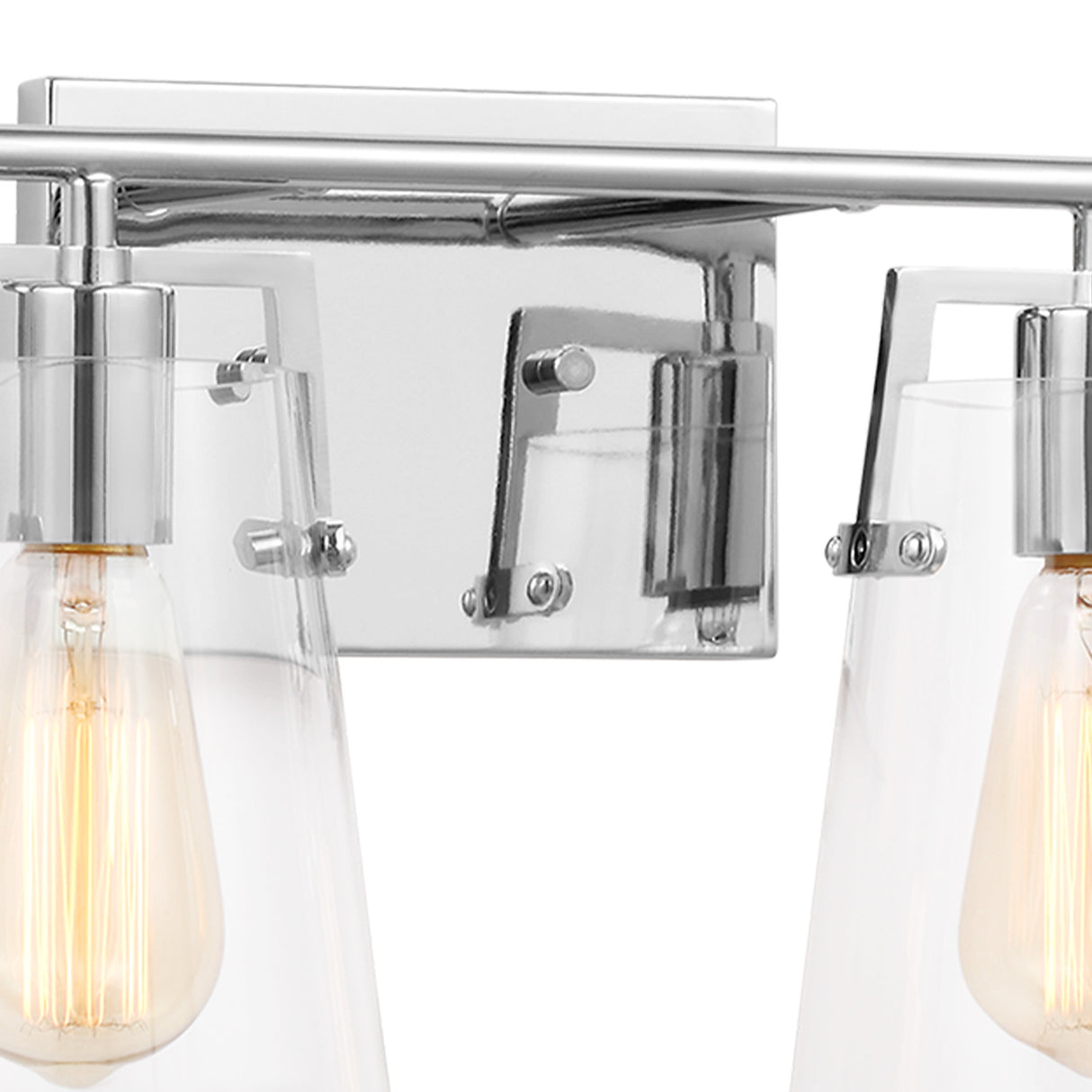 Glyn 4 Light Vanity, Chrome