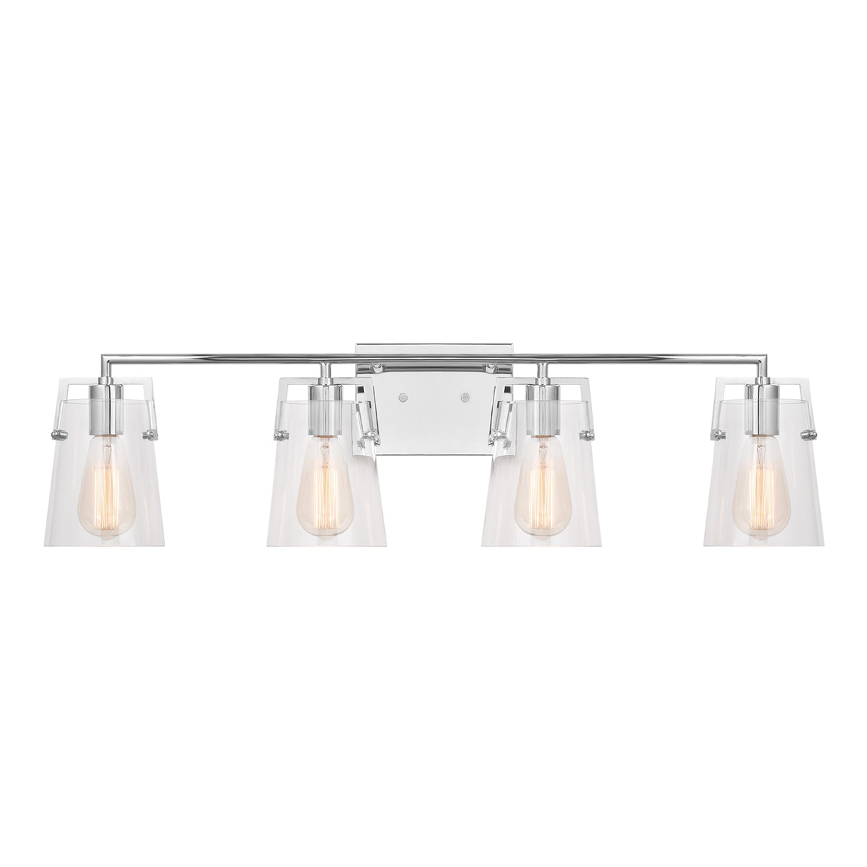 Glyn 4 Light Vanity, Chrome