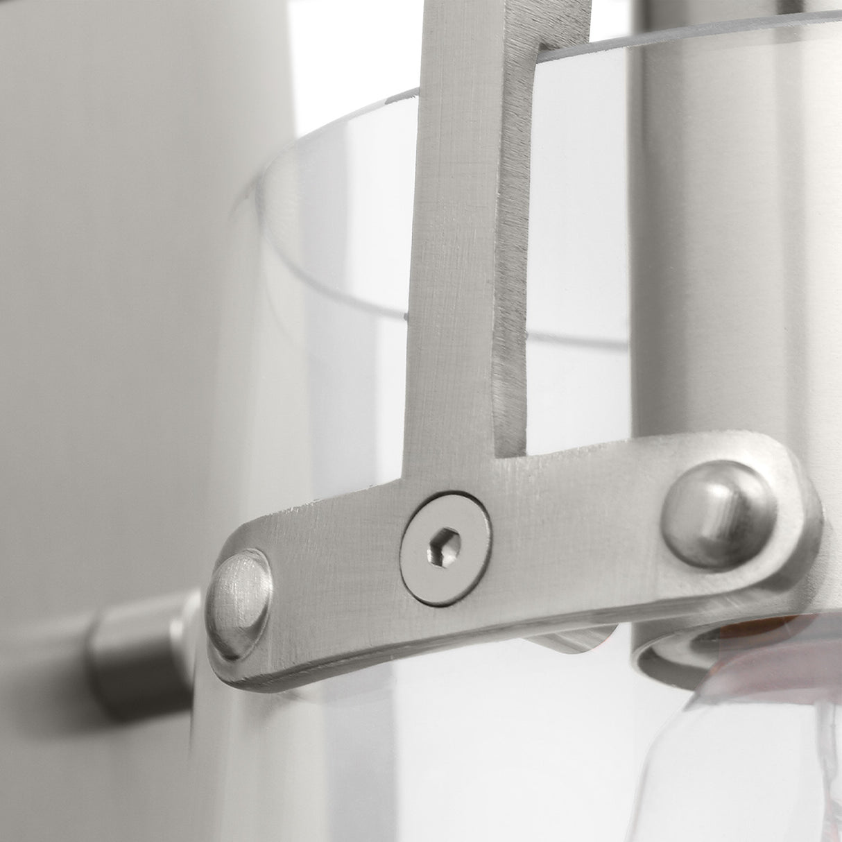 Glyn Wall Sconce 9", Brushed Nickel