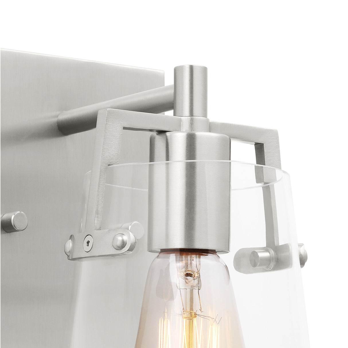 Glyn Wall Sconce 9", Brushed Nickel