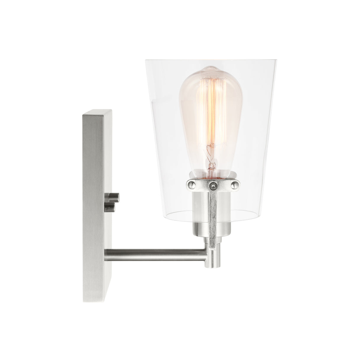 Glyn Wall Sconce 9", Brushed Nickel