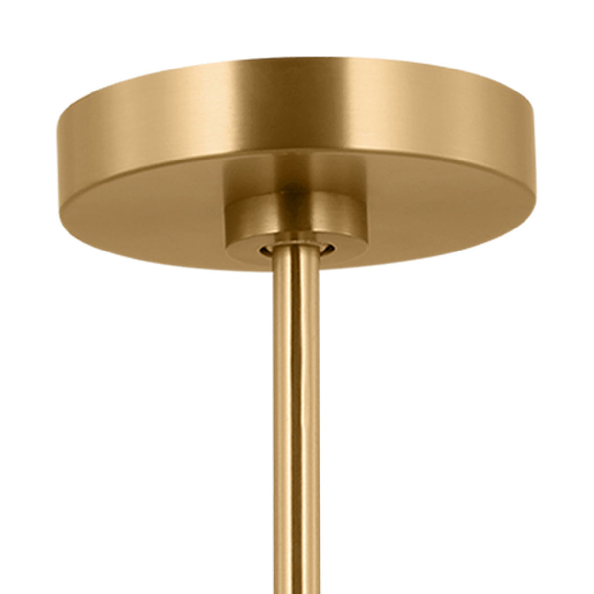 Ferris Medium Chandelier 27", Modern Brass