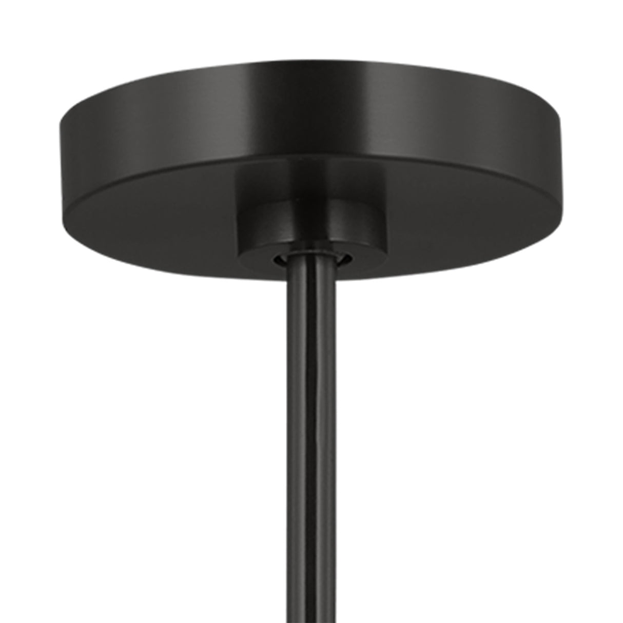 Ferris Medium Chandelier 27", Matte Black