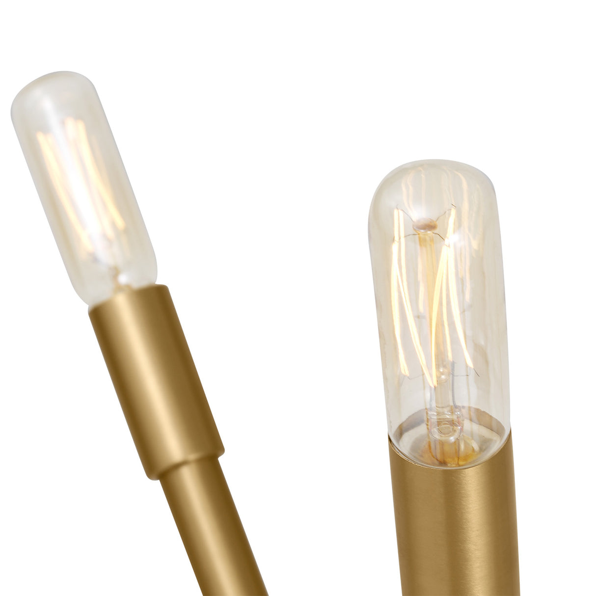 Ferris Large Chandelier 35", Modern Brass