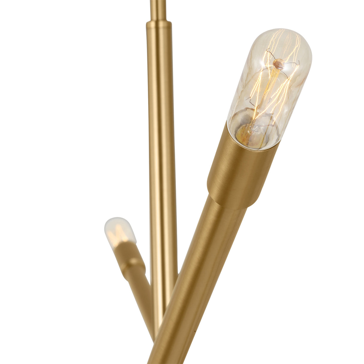 Ferris Extra Large Chandelier 42", Modern Brass