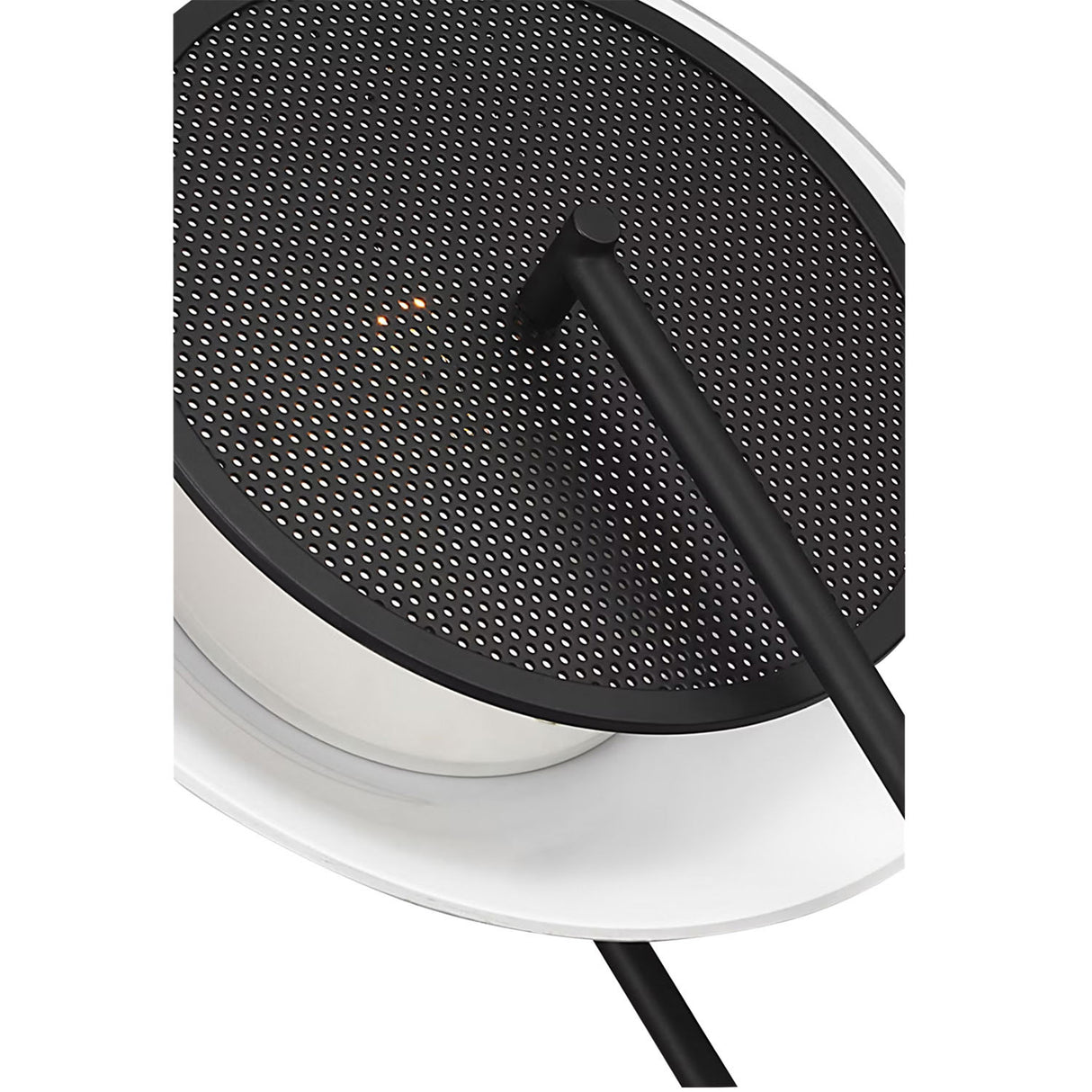 Astrid Wall Sconce 13", Matte Black and Milk Glass