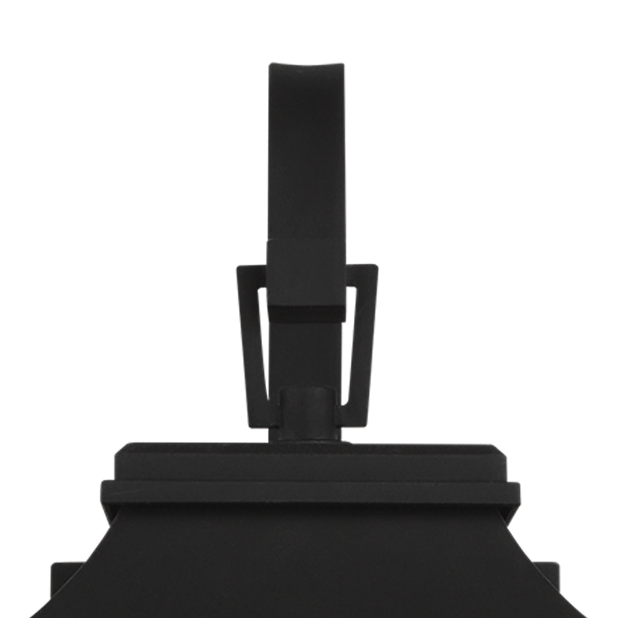 Pembroke Small Outdoor Wall Light 20", Textured Black