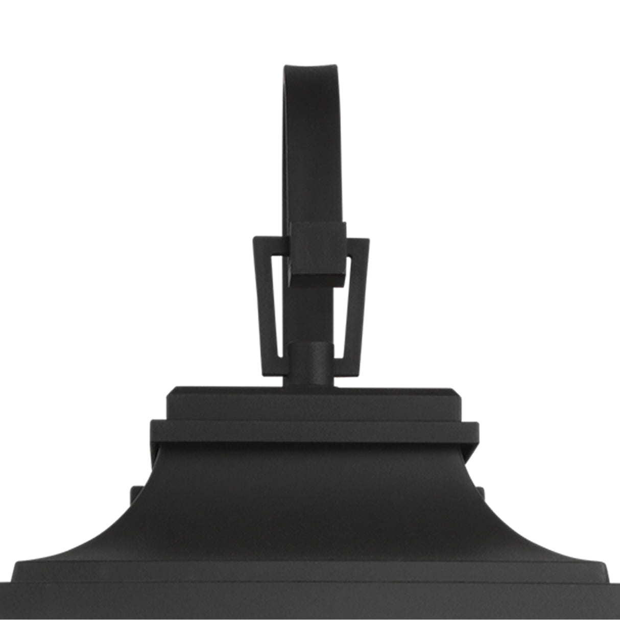 Pembroke Large Outdoor Wall Light 26", Textured Black